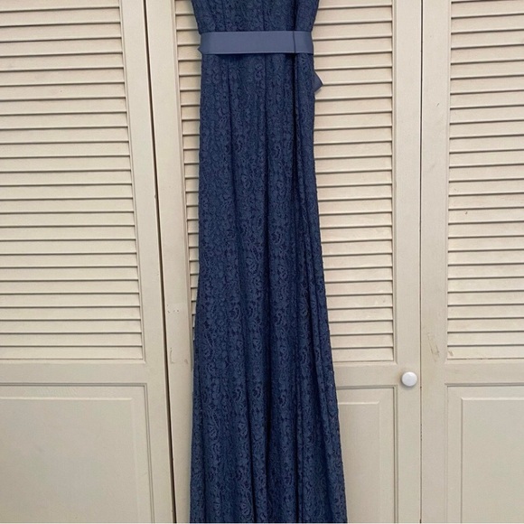 ❤️🌺2X Host Pick🌺❤️ Adrianna Papell Lace Overlay Illusion Dress NWT - Picture 6 of 8